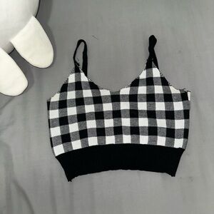 Checkered Camisole